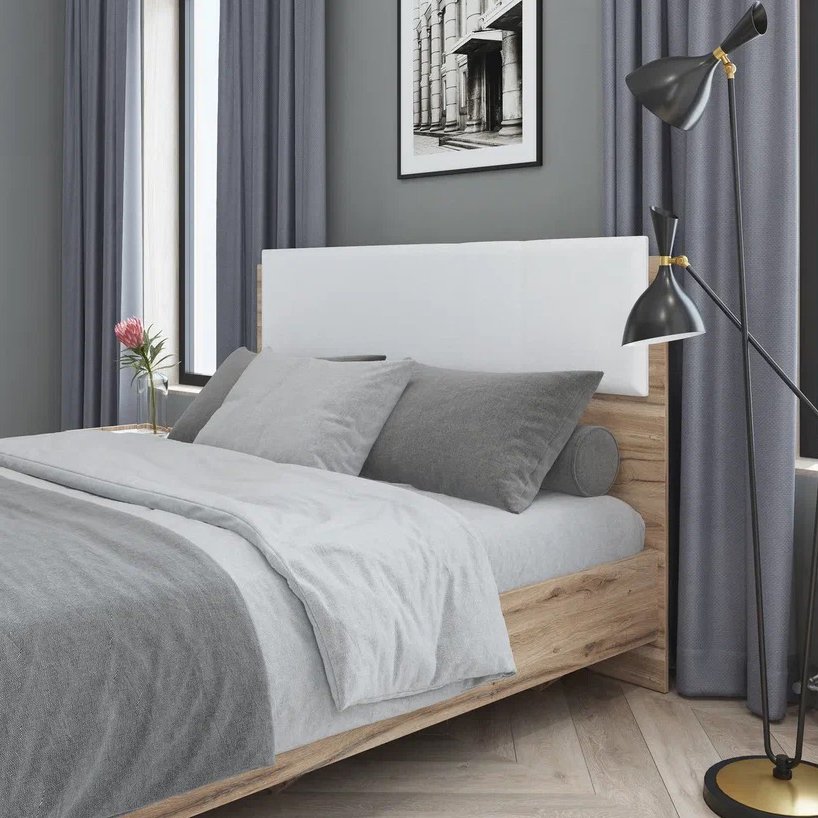 Кровать 160х200 Николь 1.4 (Алисия) Белый 