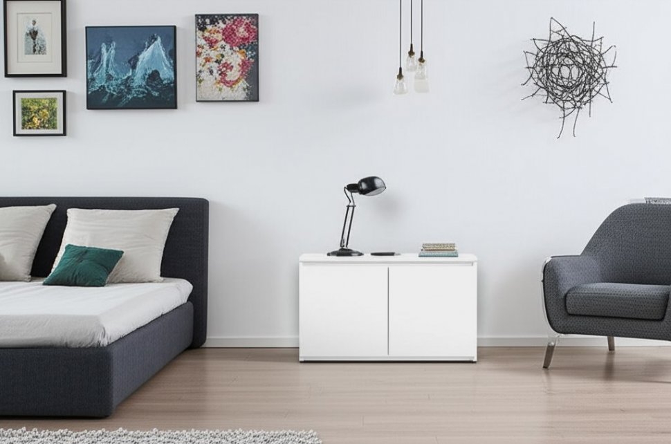 Тумба Симпл ТБ-06, белый