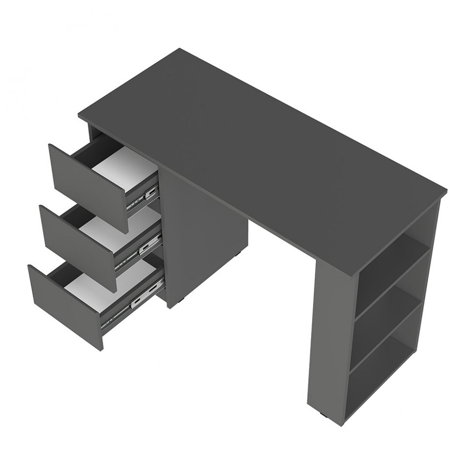 Письменный стол ПС-07 Симпл (БТС) Графит