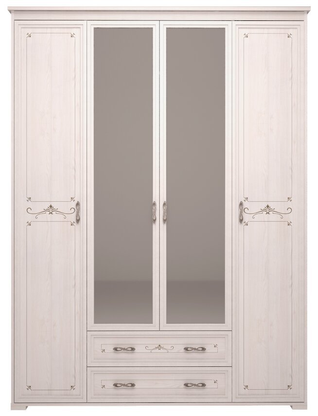 Шкаф четырехдверный с ящиками Арника 02 Афродита