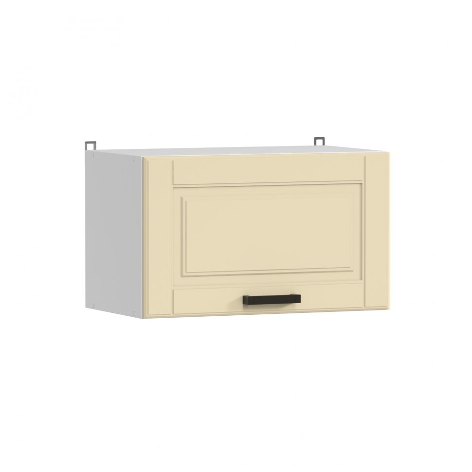 Кухня Аленушка 1 м с 3 ящ. Астра Крем,скоба черный,сонома