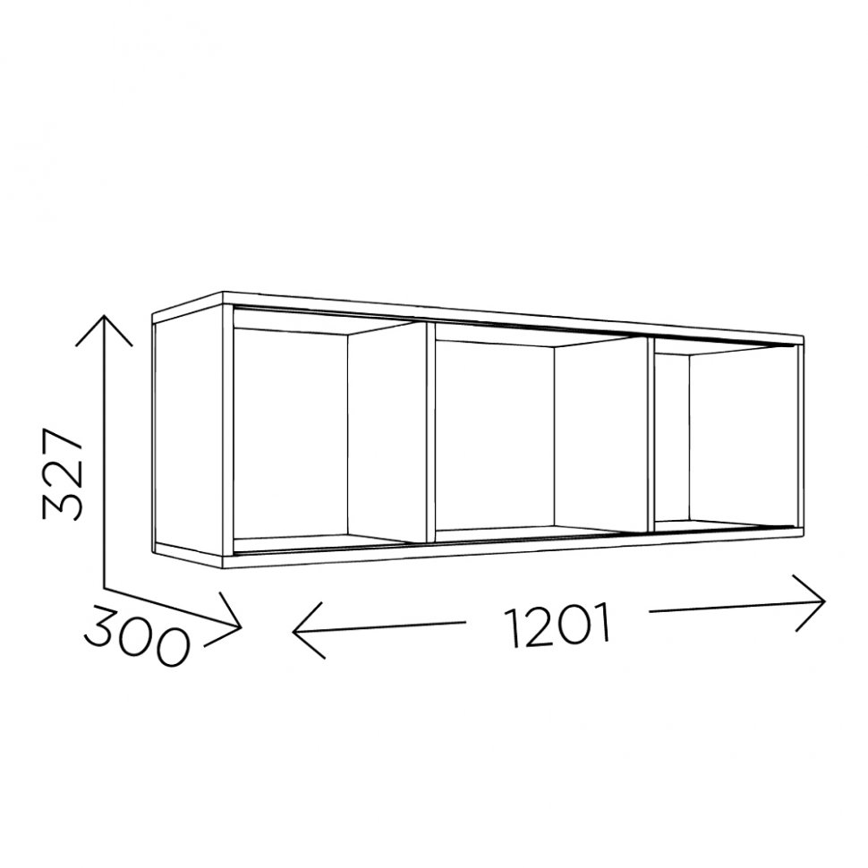 Полка Войтек М3 (Комфорт-S)