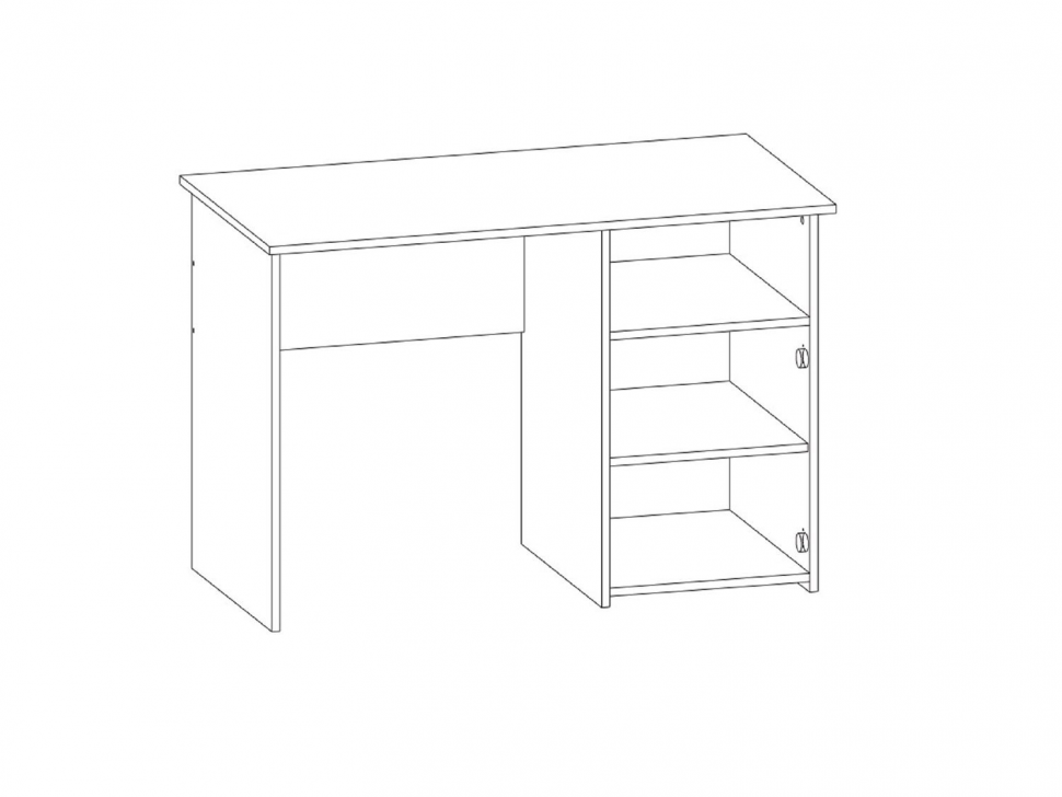 Интел-4 стол компьютерный Бодега Темный / Светлый