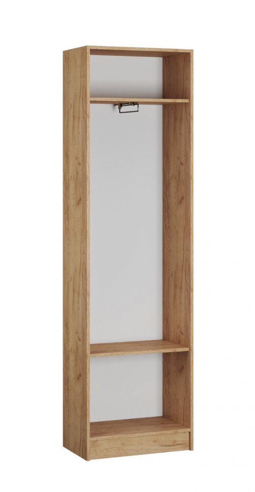 Шкаф Ямайка ЯПШ-1 (ТЭКС) Дуб Крафт / Белый