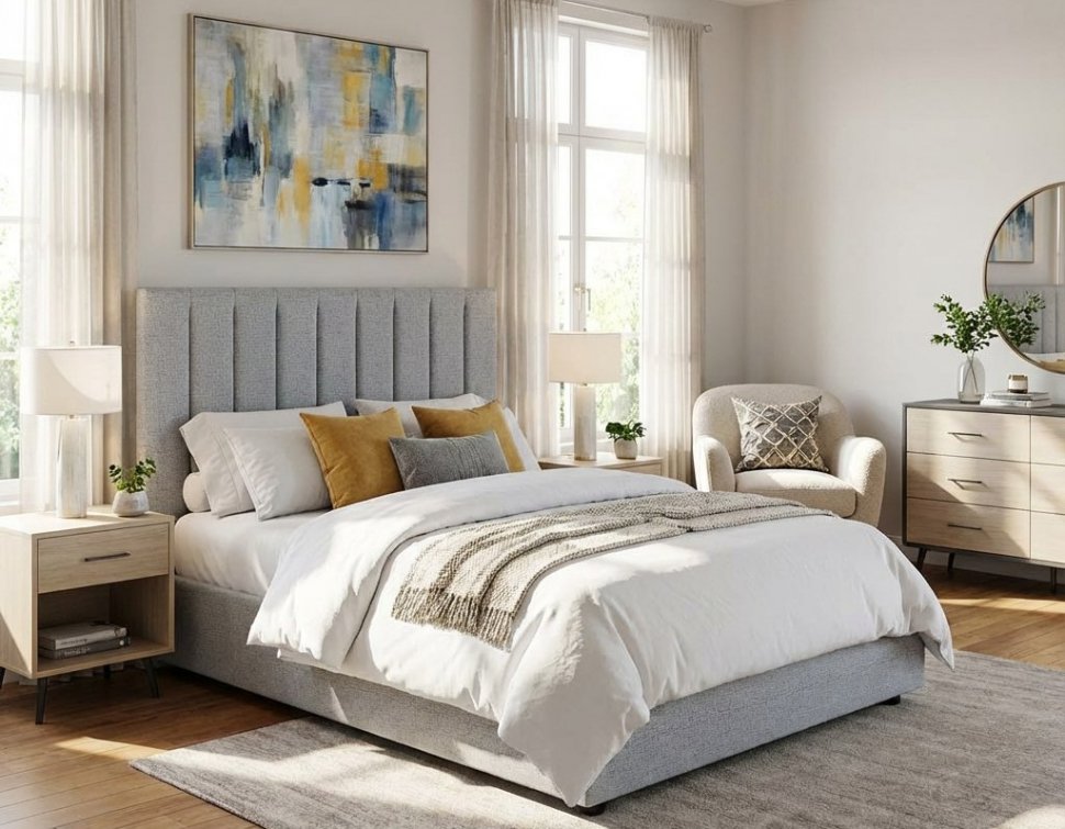 Кровать Ingrid 1400 модель 312 Анри 35