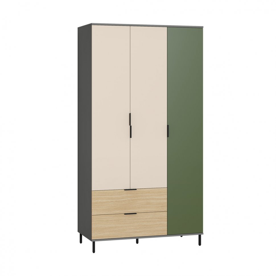 Марвэл молодежная компл. 3 Темно - серый / Плэйн / Дымчатый Зеленый