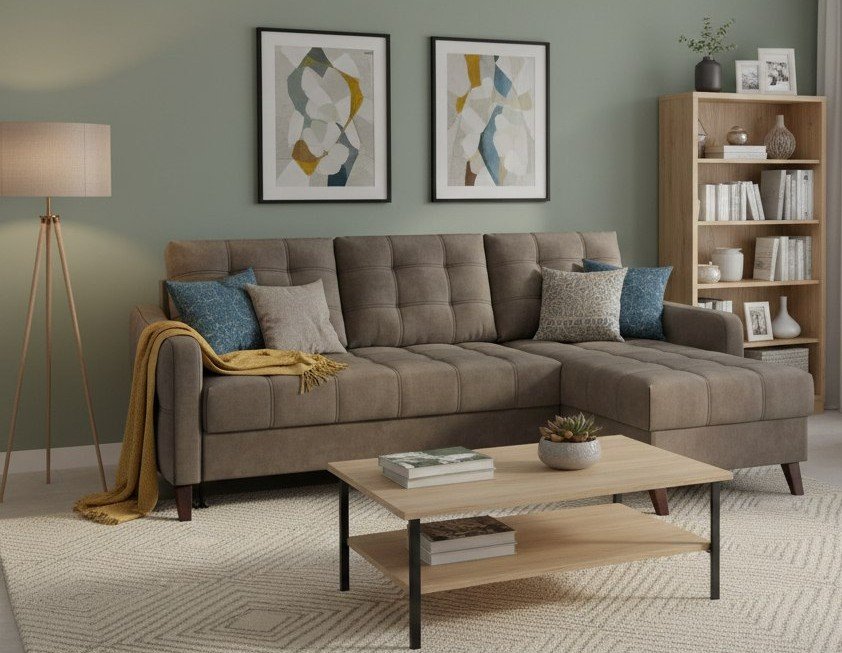 Диван угловой Римини-1 Вивальди 5