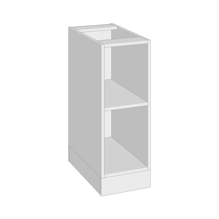 Шкаф кухонный нижний  Варя 300 3Н (Крафт золотой)