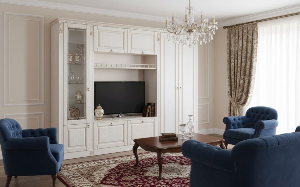 Гостиная Вероника-3 бодега светлый/ясень патина