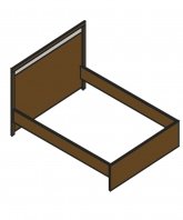 Кровать 160х200 Заречье Модена М9 