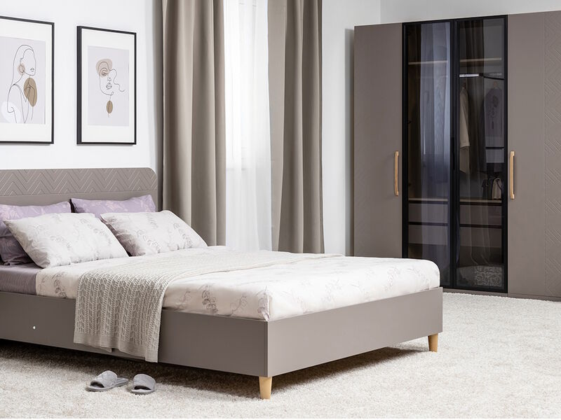 Амьен Кровать 11.44 Веллюто Капучино