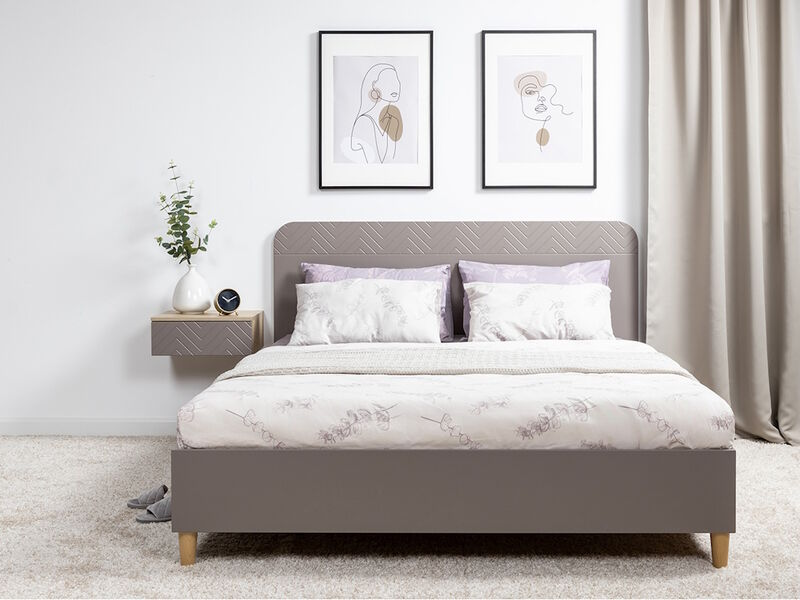 Амьен Кровать 11.44 Веллюто Капучино