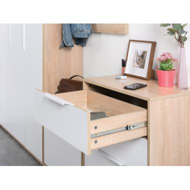 Куба Комод 13.113 дуб сонома/белый