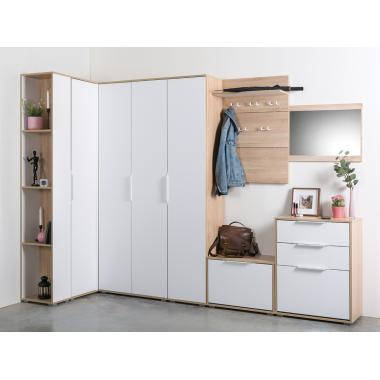 Куба Комод 13.113 дуб сонома/белый