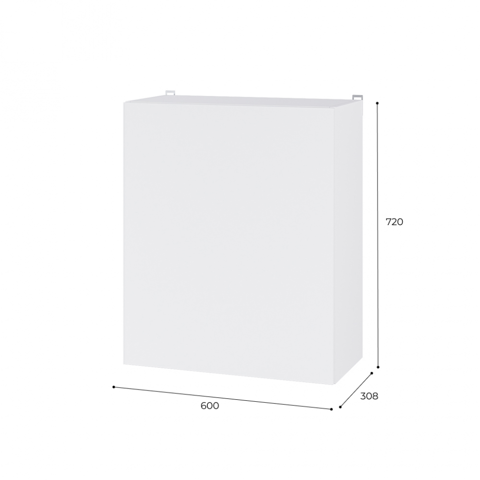 Верхний шкаф 600 мм 6в1 Арника Лайт