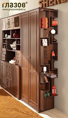 Шкаф для одежды Sherlock 11 Глазов (Орех Шоколадный)