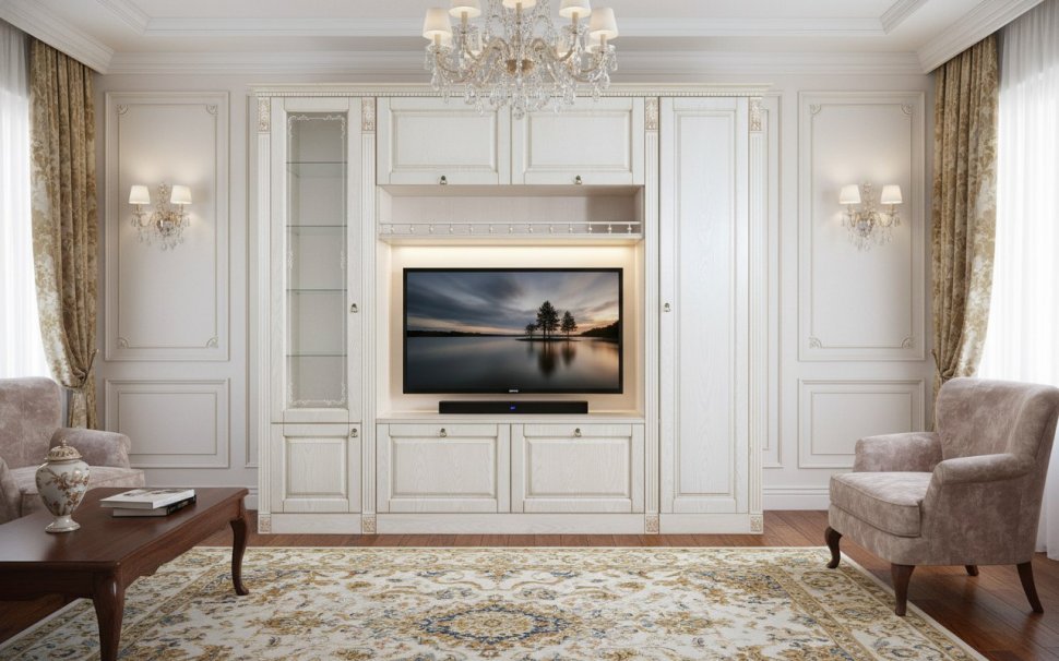 Гостиная Вероника-2 бодега светлый/ясень патина