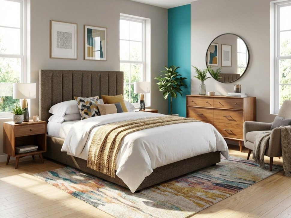 Кровать Ingrid 1400 модель 312 Анри 06