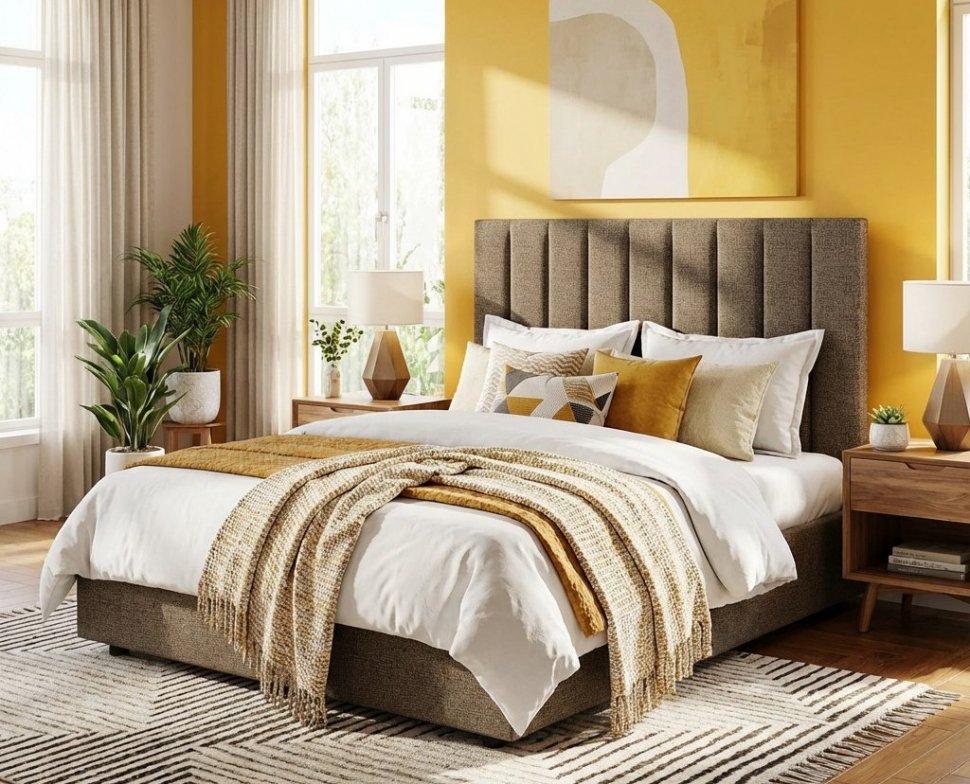 Кровать Ingrid 1400 модель 312 Анри 06