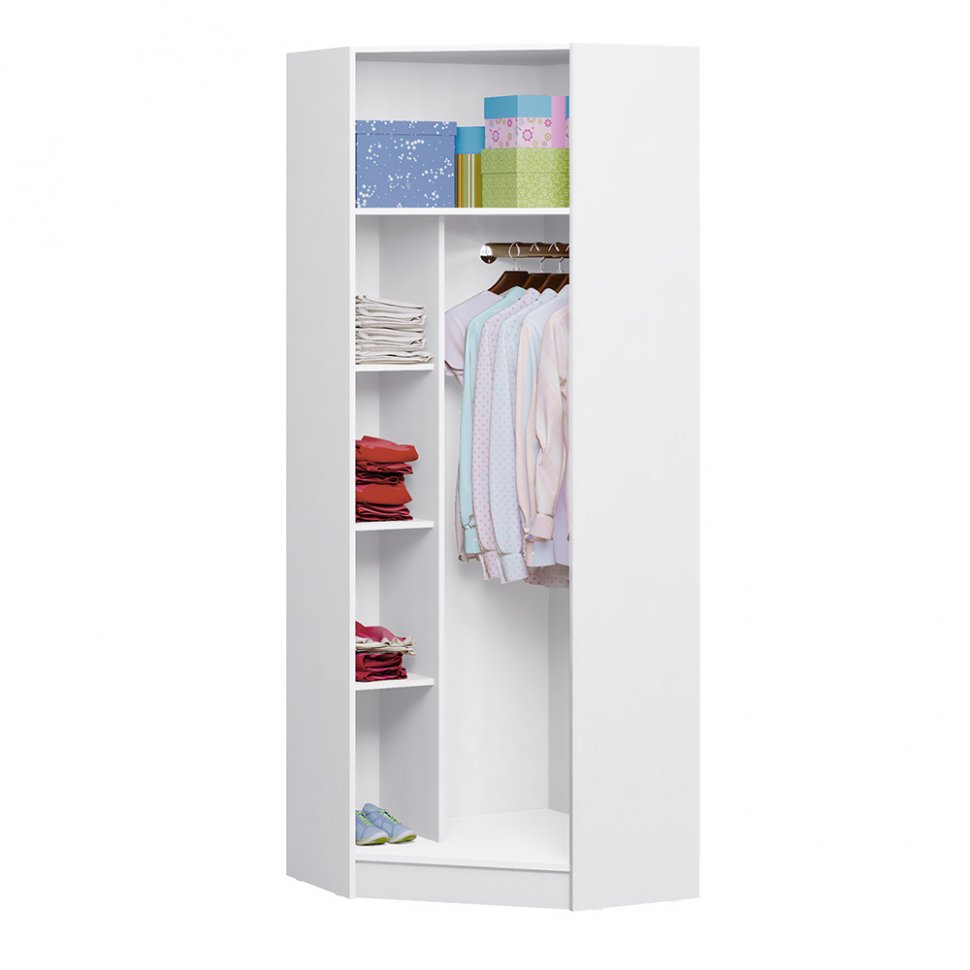 Шкаф угловой Boy, Белый