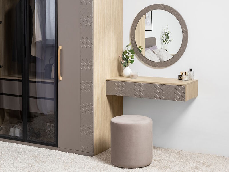 Амьен Стол туалетный 12.50 Плэйн/Веллюто Капучино