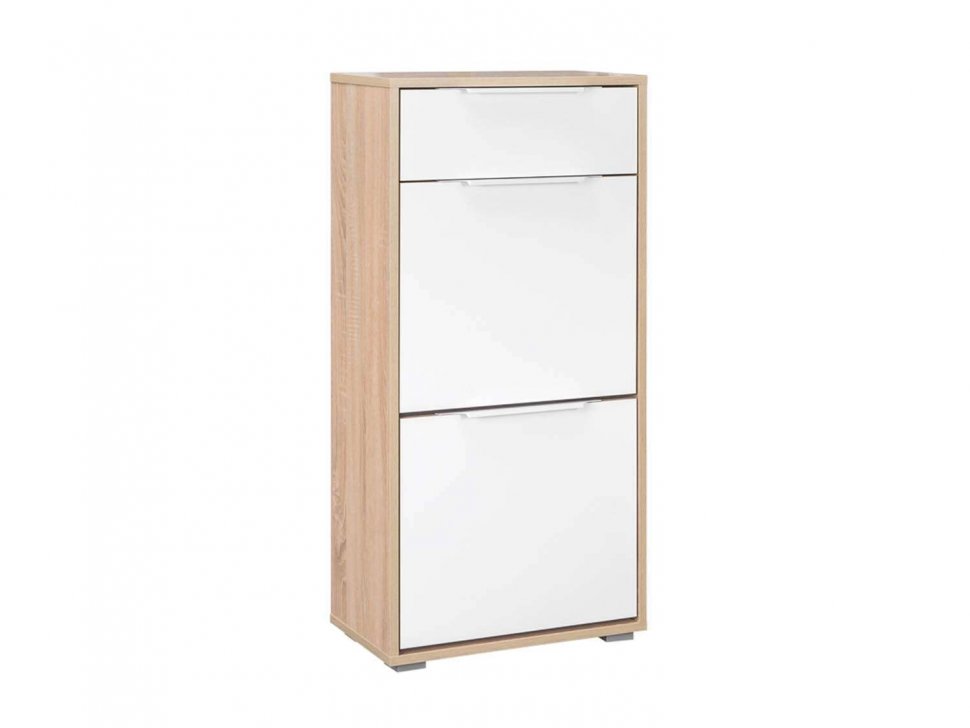 Куба Комод 13.114 дуб сонома/белый