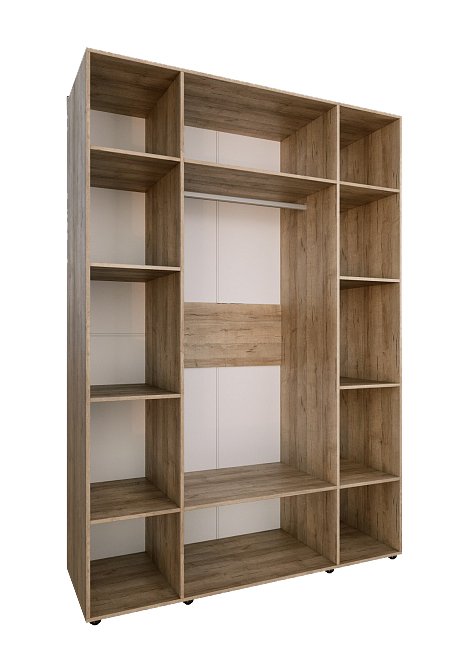 Шкаф для одежды и белья SCANDICA OSLO 555 (Глазов)