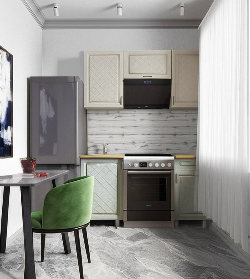 Кухня Версаль, 1,5 м с окапом