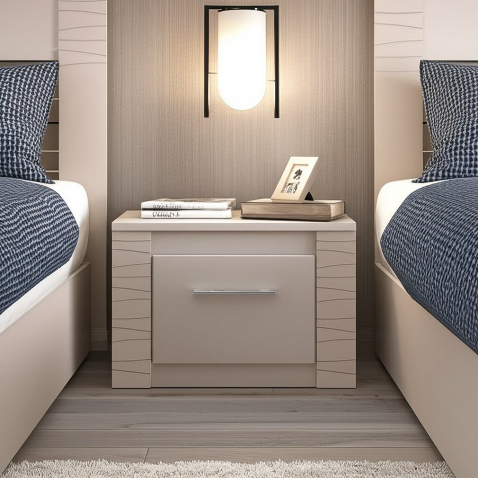 Тумба прикроватная Калипсо, Бежевый