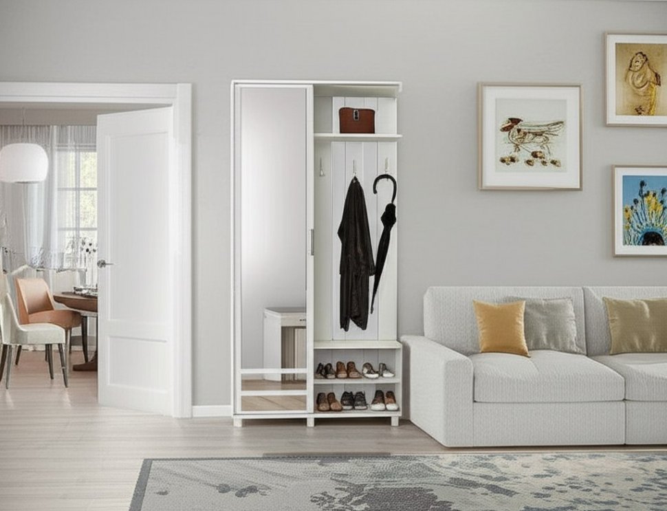 Прихожая Ларго-2 (ТЭКС) Белый