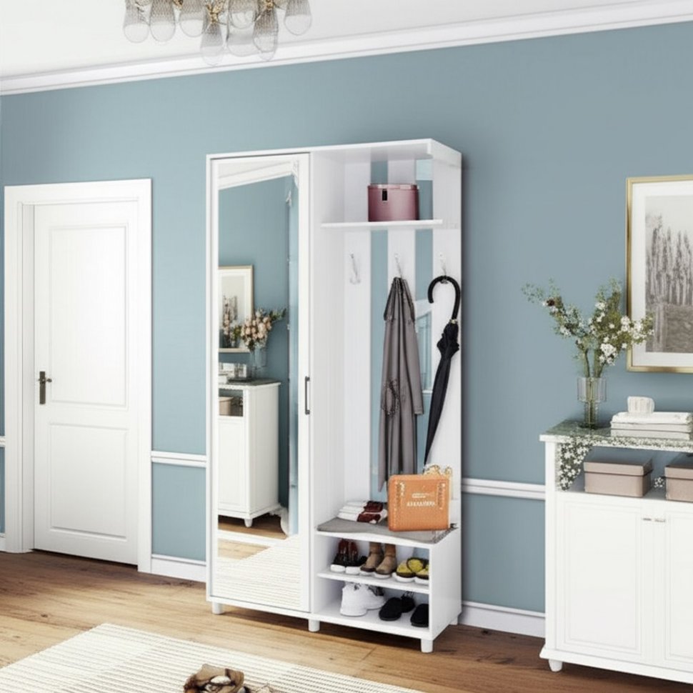 Прихожая Ларго-2 (ТЭКС) Белый