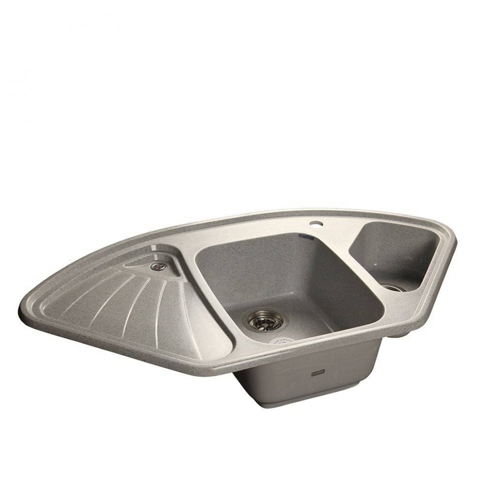 Мойка CORNER 1040E, серый