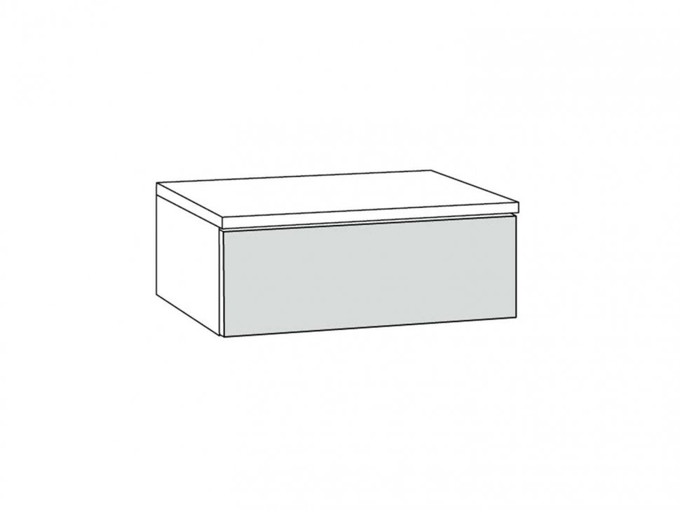 Амьен Тумба прикроватная 16.08 Плэйн/Веллюто Капучино