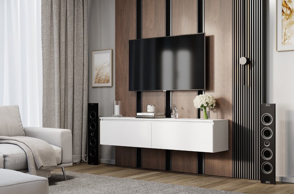 Тумба навесная Симпл ШКН-07 (БТС) Белый