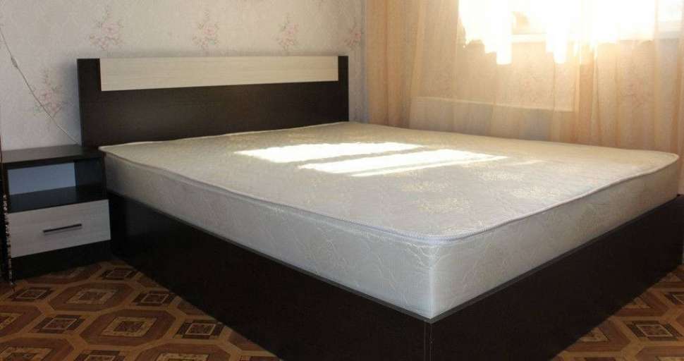 Кровать с настилом ЛДСП ЭКО 120х200, венге