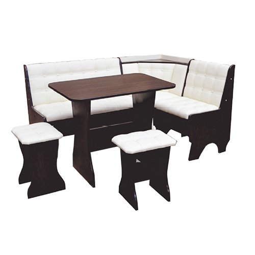 Кухонный уголок Аленка-17 (Венге / Белый)