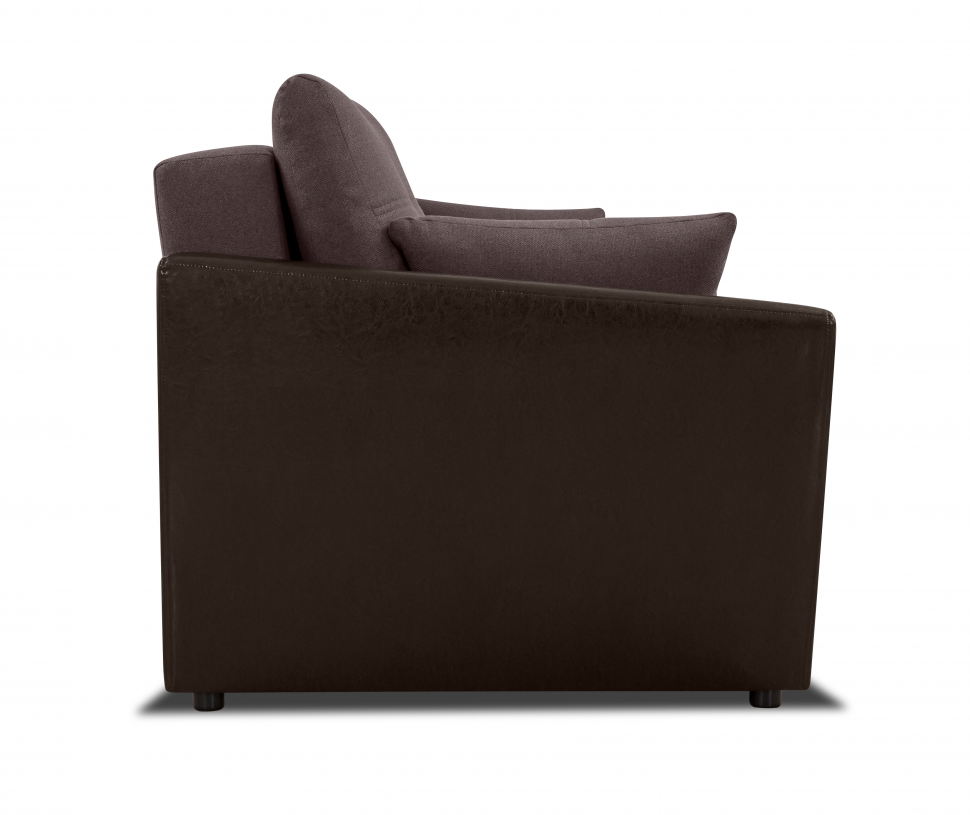 Диван прямой "еврокнижка" Амстердам (Темно-коричневый)