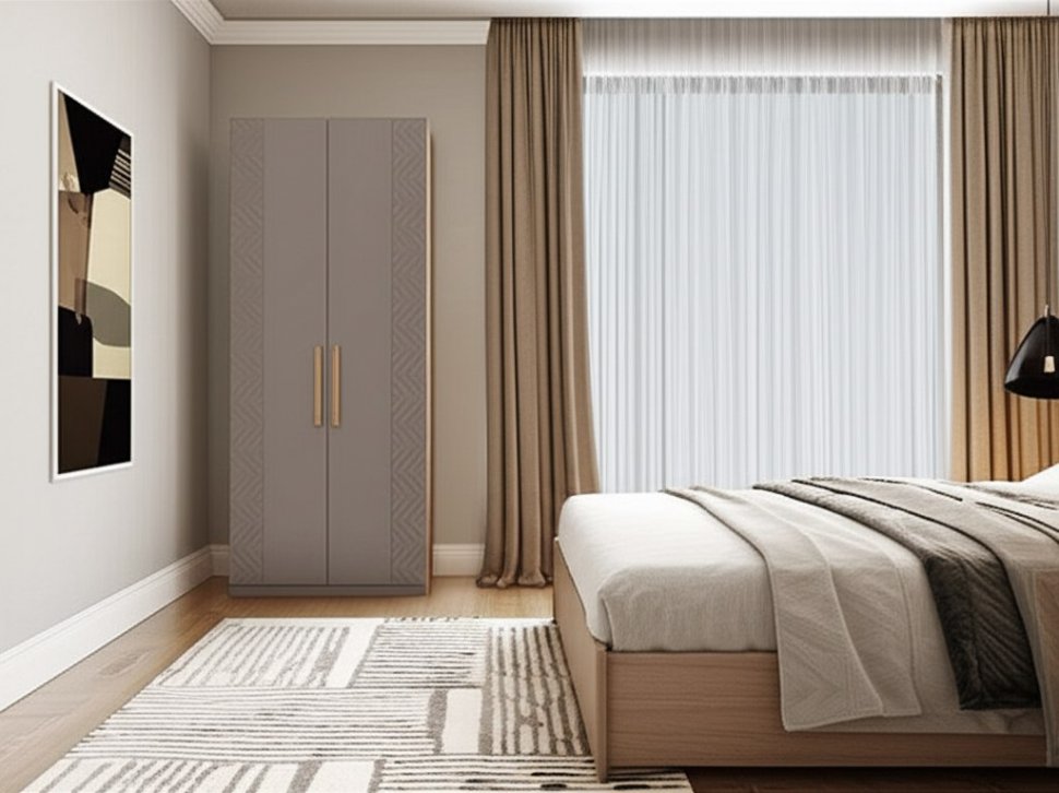 Амьен Шкаф 16.309.02 Плэйн/Веллюто Капучино