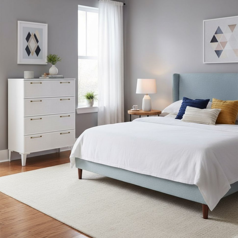 Комод Толедо ТК-20, Белый