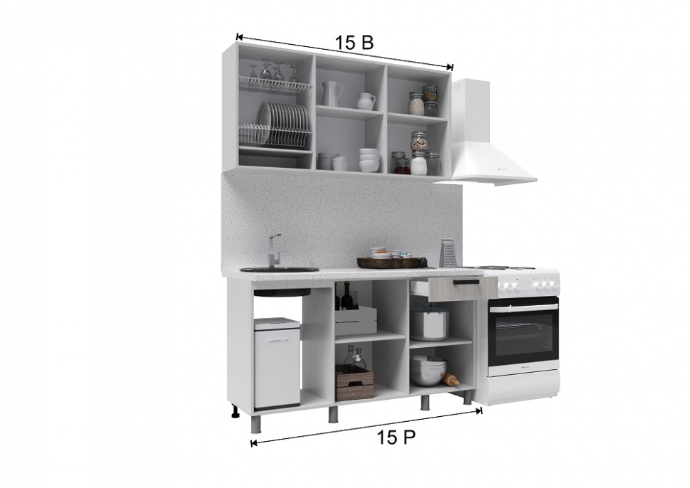 Кухня Версаль, 1,5 м