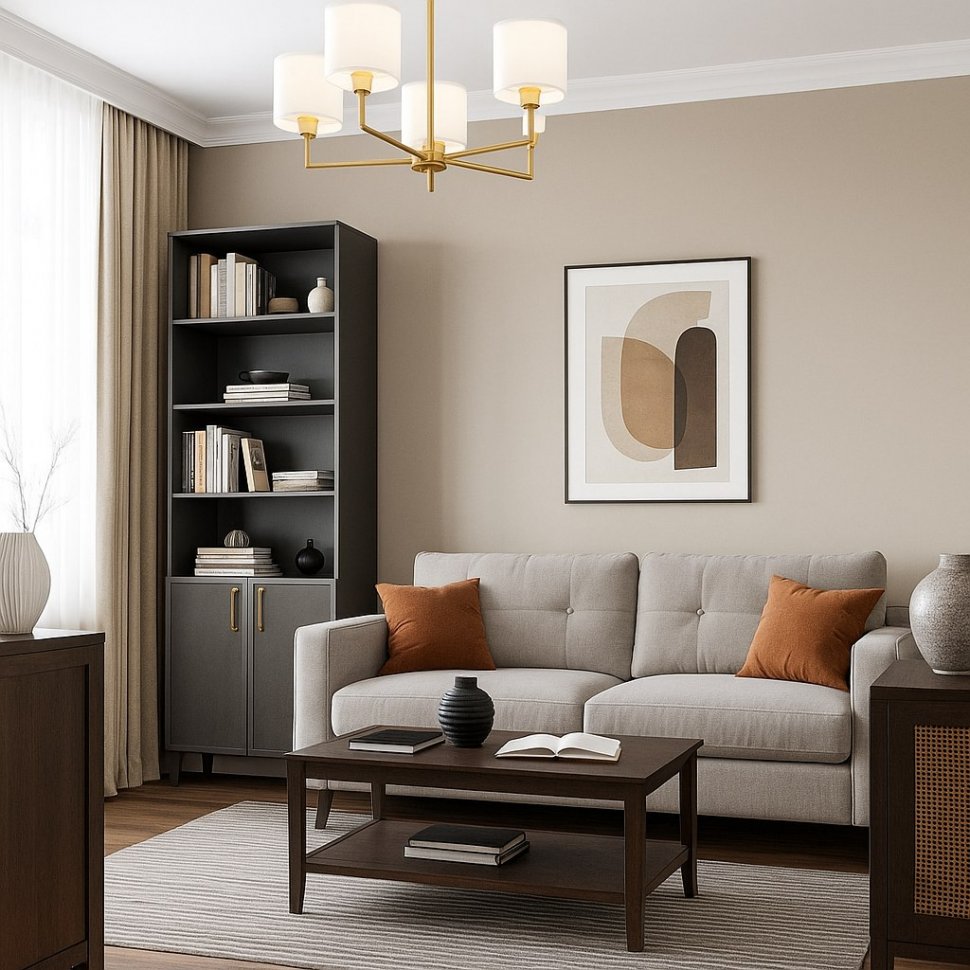 Пенал открытый Толедо ТШ-2, Графит серый