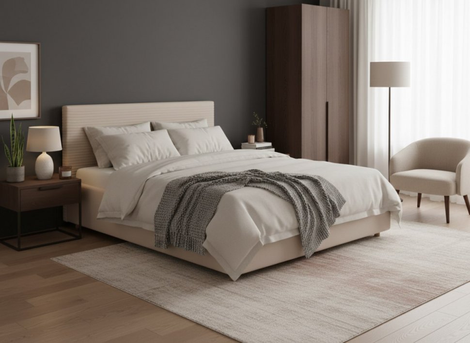 Кровать Event Loft 1800 с под. механизмом / бежевый №4