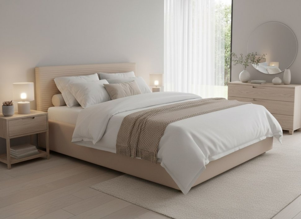 Кровать Event Loft 1800 с под. механизмом / бежевый №4