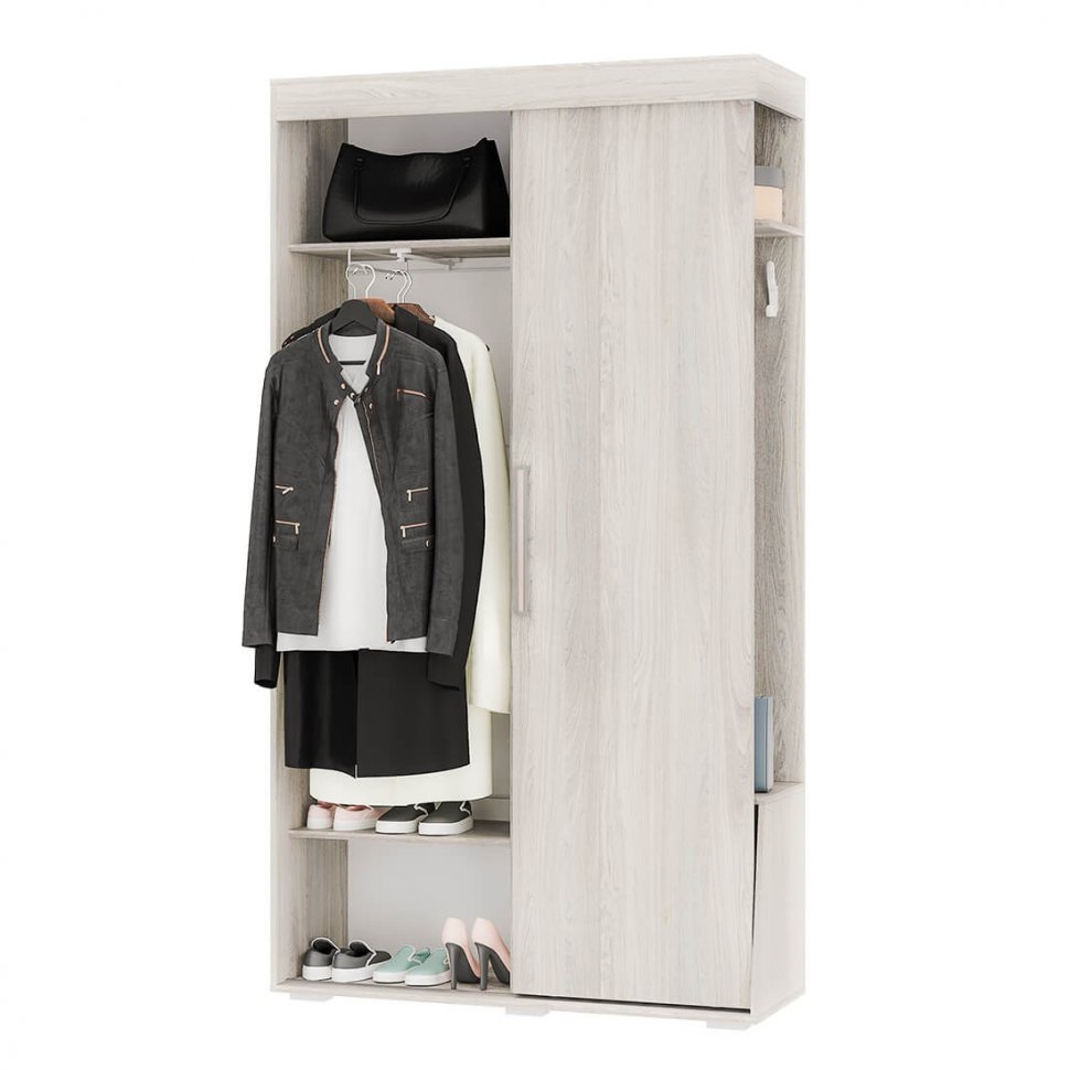 Прихожая Зара ПР-01 (БТС) Ясень Белый