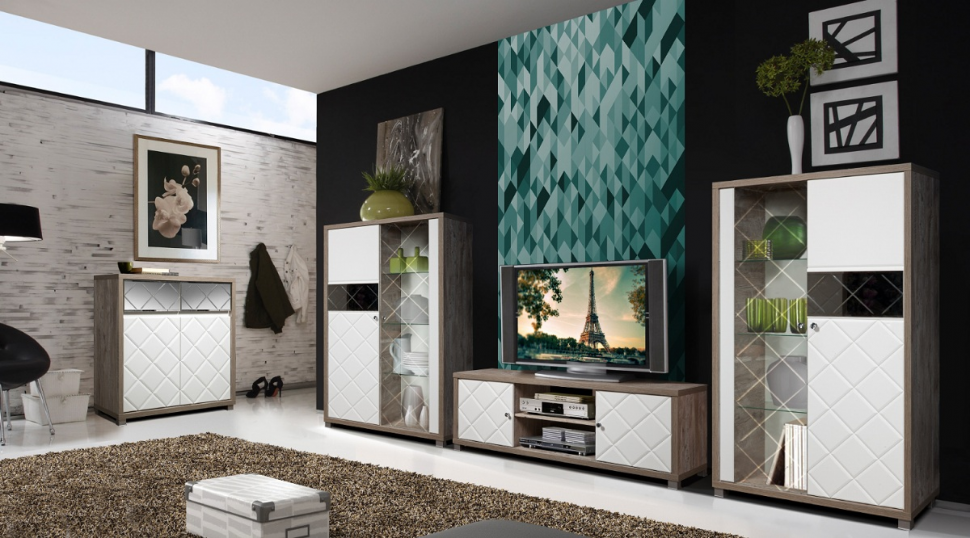 Тумба под ТВ Кристал КМК 0650.10