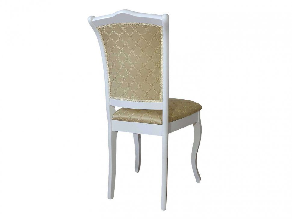 Стул С-7 белый/андрис бежевый