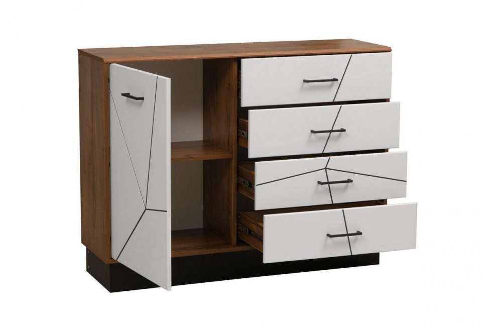 Модульная гостиная Гамма 1 Таксония/Белый