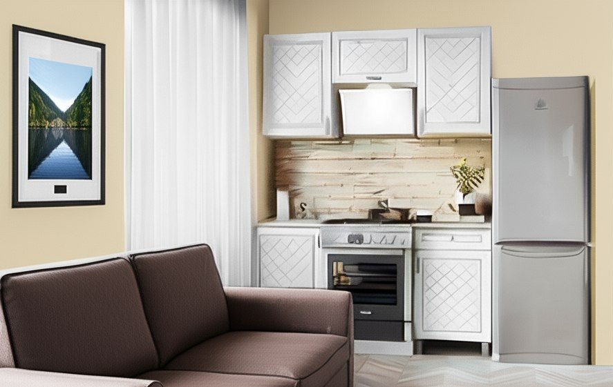 Кухня Версаль, 1,6 м с окапом