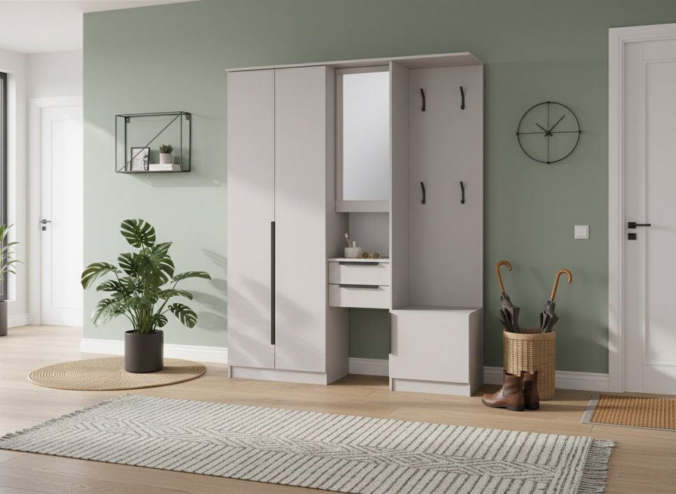 Шкаф комбинированный Дебют-5 / Кашемир