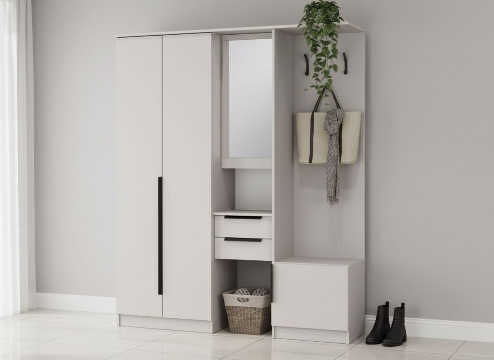 Шкаф комбинированный Дебют-5 / Кашемир